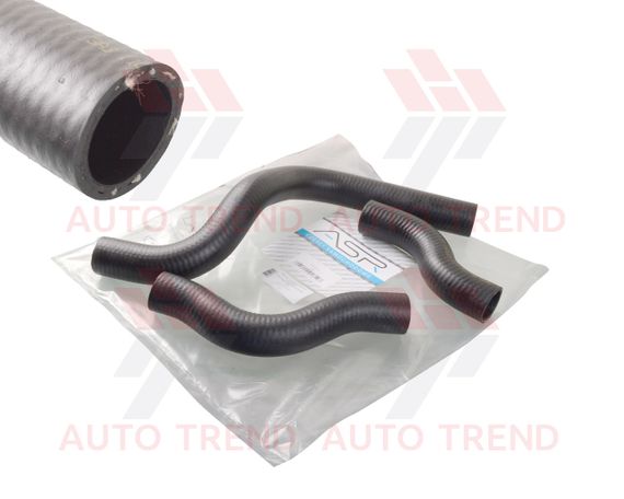 Патрубок радиатора DAEWOO LANOS 1.5 без кондиционера (комплект 3 шт.) ASR