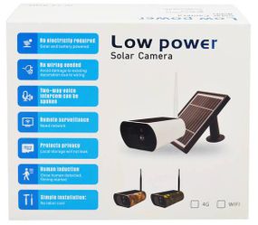 Вулична акумуляторна IP камера відеоспостереження із сонячною панеллю UKC Y9 2 mp