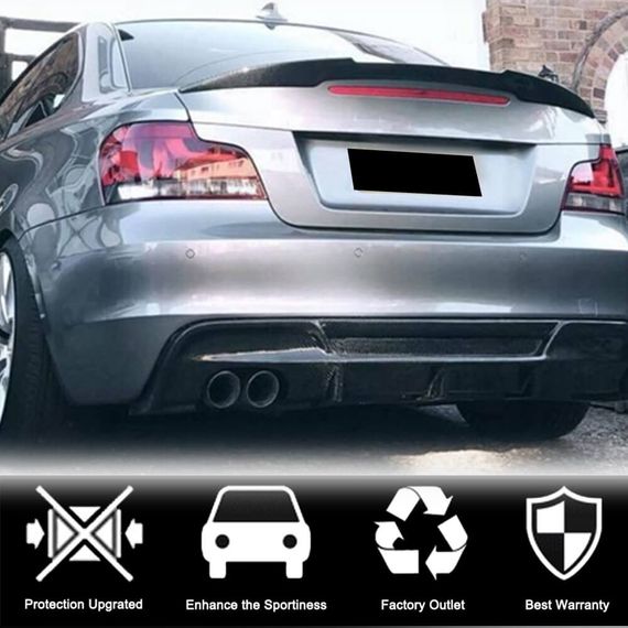 Спойлер M4-Style (для E82, Карбон) для BMW 1 серія E81/82/87/88 2004-2011 рр | Зображення 3