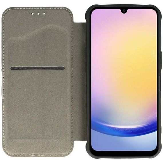 Шкіряний чохол-книжка GETMAN Razor (PU) для Samsung Galaxy A25 5G Green | Зображення 2