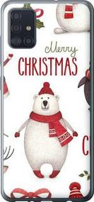 Чохол на Samsung Galaxy A51 2020 A515F Merry Christmas з пластику FCh_024402