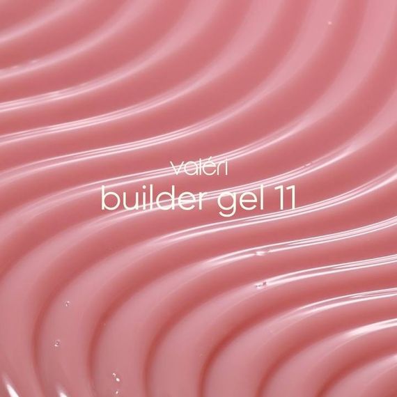 Гель для нарощення нігтів Valeri Builder Gel №11 (блідо-рожевий) 15мл | Зображення 4