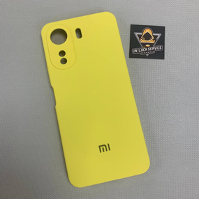 Xiaomi Redmi 13C / Poco C65 | Протиударний чохол з логотипом | Soft Touch | Жовтий