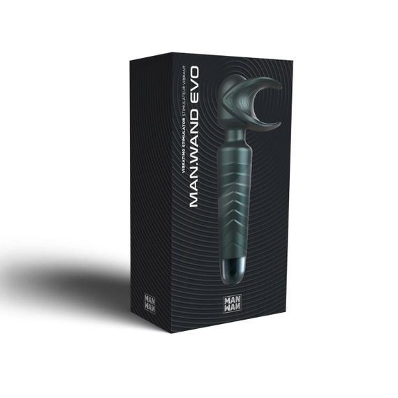 Мастурбатор-вібромасажер Manwan MAN.WAND EVO Pine Grey, чудово для пар, вібромінет sexstyle | Зображення 4