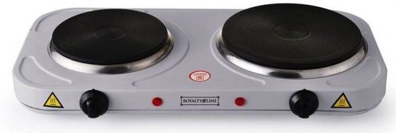 Плита двухконфорочная электрическая кухонная Royalty Line DKP-2500.15 настольная переносная электроплита