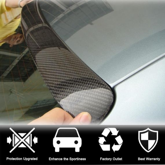 Задний спойлер (для S-Line 2007-2011, Карбон) для Ауди A4 B8 | Зображення 1