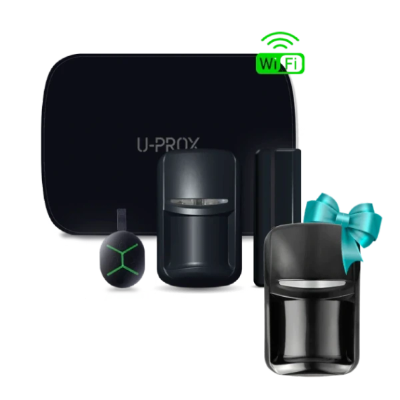 + U-Prox PIR Black в подарунок Комплект U-Prox MPX LE KF kit Black - Охоронні ПКП