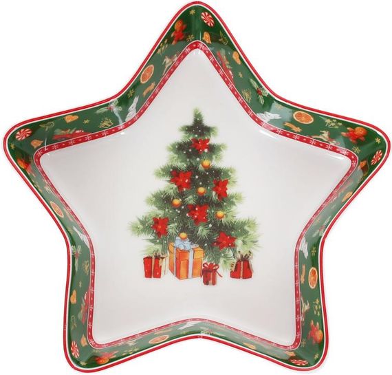 Страва-зірка Christmas Tree 17.5см зелена
