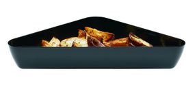 Трикутне блюдо 30,5х58х6,4 см Cambro, Черный, 2,8 л