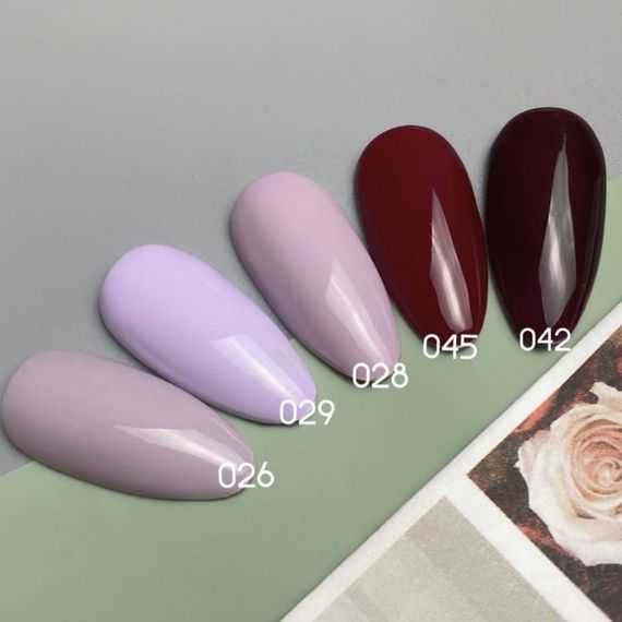 Гель-лак Toki-Toki № 028 cеро-сиреневый 5мл