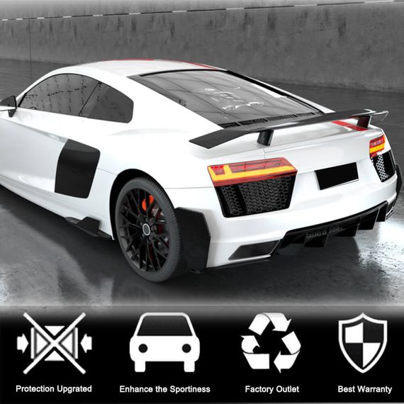 Спойлер V2 (Карбон) для Ауди R8 2015- рр | Зображення 2