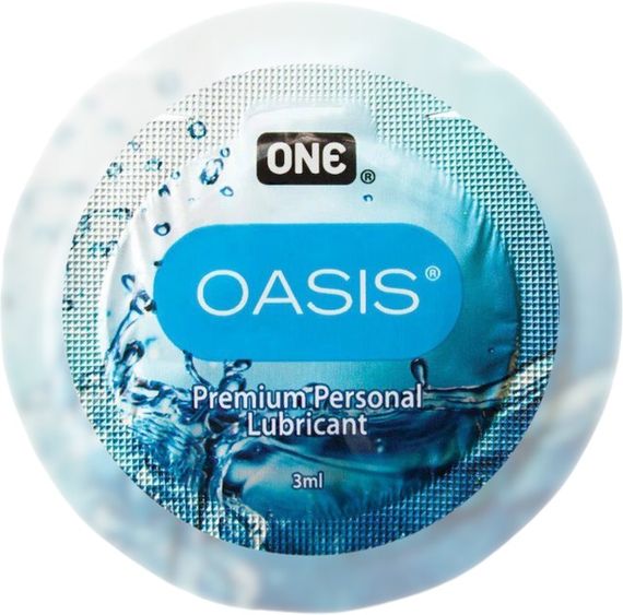 Пробник/Лубрикант ONE Oasis на водній основі, 3 мл