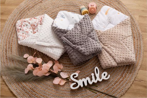 Конверт-ковдра 2 в 1 Bubaba by FreeON SLEEPY ANIMALS BEIGE 65х65 см | Зображення 1
