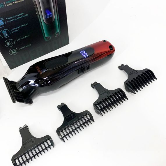 Триммер VGR V-998. Цвет: красный | Зображення 4