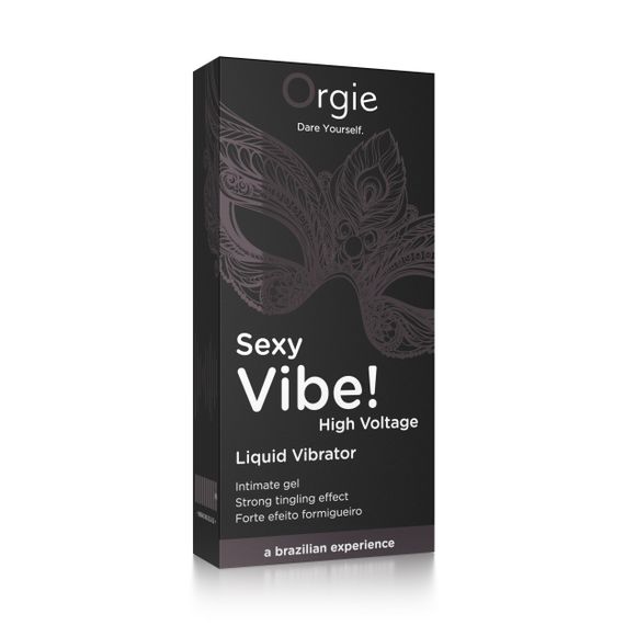 Рідкий вібратор SEXY VIBE найвищий рівень вібраціі, 15 мл ORGIE (Бразилія-Португалія) | Зображення 2