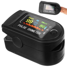 Медицинский пульсоксиметр TFT на палец SP2 / Электронный измеритель пульса и кислорода в крови