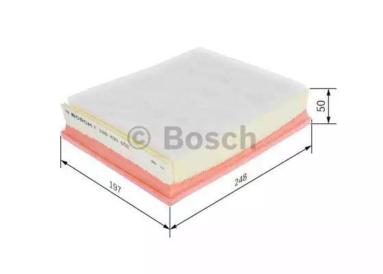 Фільтр повітряний вставка RENAULT Laguna III dci, BOSCH (F026400052) | Зображення 4