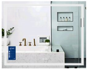 Дзеркало Qtap Mideya (MI1) прямокутне з LED-підсвічуванням Touch QT2078NCF10070