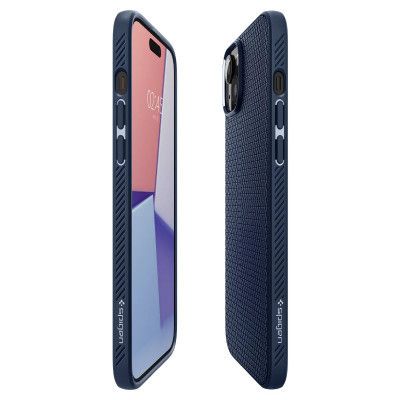 Чехол для мобильного телефона Spigen Apple iPhone 15 Liquid Air NavyBlue (ACS06791) | Зображення 1