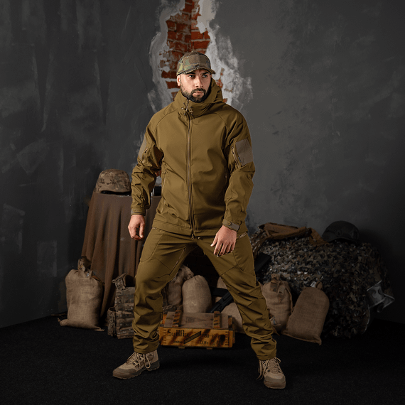 Куртка Stalker SoftShell Койот (7346), XXXL | Зображення 1