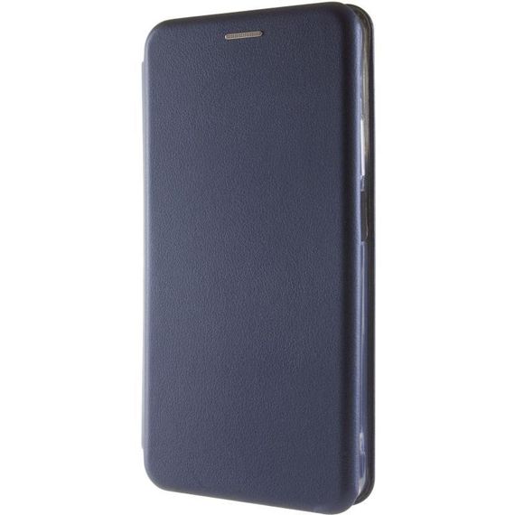 Кожаный чехол-книжка Classy для Realme Note 60 / 60x Темно-синий | Зображення 1