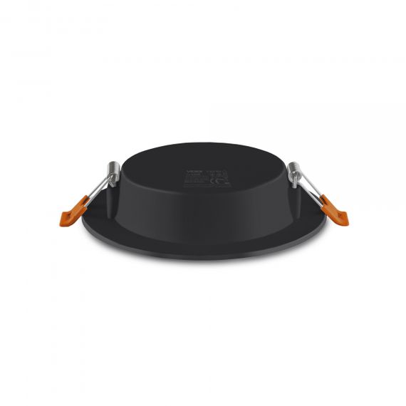 LED світильник Back вбудований круглий VIDEX 6W 5000K Black | Зображення 1