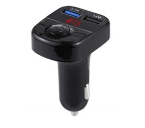 Автомобильный ФМ блютуз модулятор для автомагнитолы в машину X22 Usb трансмиттер Fm для автомобиля