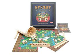 Настільна гра Ерудит 2 в 1 з дерев'яними плашками, Artos Games