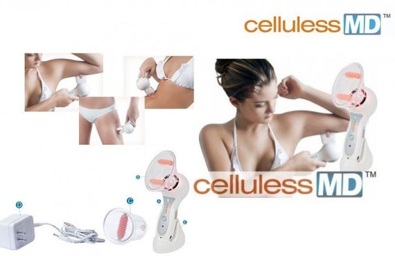 Комплект: массажер Celluless MD антицеллюлитный + пояс для похудения Neotex RM-673 Hot Shapers | Зображення 1