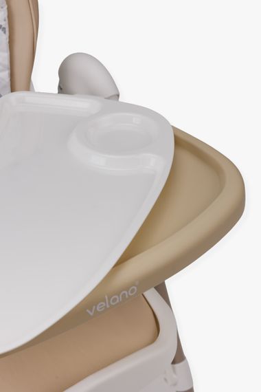 Стілець-гойдалка для годування дитини 2 в 1  VELANO Nomi, beige (6 місяців-3 роки) | Зображення 6