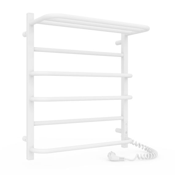 Електрична рушникосушарка Laris Зебра Комфорт ЧФ6 500 х 600 Е з полицею (підкл. справа) R3