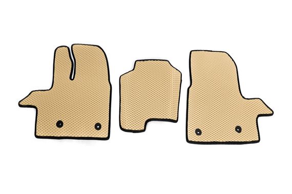 Коврики EVA 2014-2018 (Бежевые) для Ford Transit 2014- гг