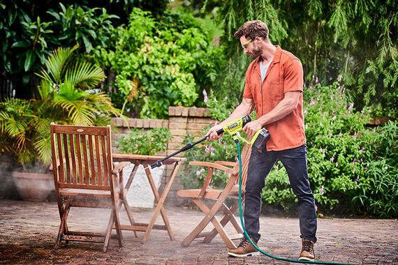 Мінімийка низького тиску Ryobi RY18PW22A-0 акумуляторна 18В ONE+ 5133004570 | Зображення 1