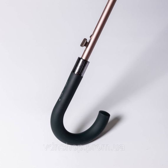 Класична парасолька-тростина з чохлом напівавтомат з поліестеру міцна надійна 12 спиць діаметр 120 см Зелений HP-23-16GR | Зображення 2