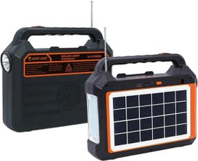 Ліхтар-радіо-блютуз із сонячною панеллю XPRO EP-0158 (MER-15361_696)