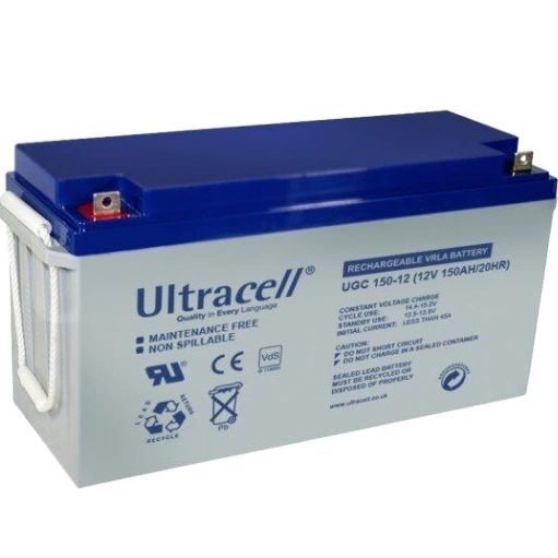 Ultracell UCG150-12 150А•ч 12В гелевая Свинцево-кислотна акумуляторна батарея