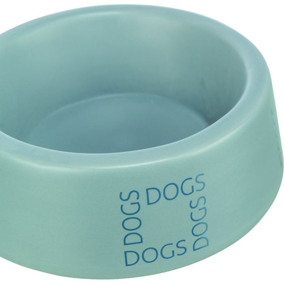 Миска Trixie керамічна для собак 0,4 л діаметр 16 см сіро-блакитна | Зображення 2