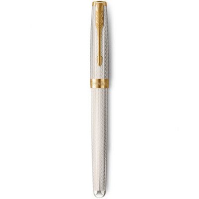 Ручка перьевая Parker SONNET 17 Silver Mistral GT  FP18 F (88 611) | Зображення 2