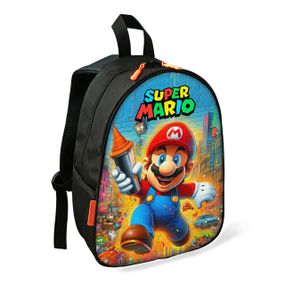 Рюкзак Супер Маріо дитячий шкільний/міський 34х27х13 см для хлопчика (02458)