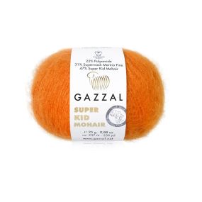 Super Kid Mohair № 64429 Gazzal Турецька пряжа для в'язання нитки кід мохер 64429