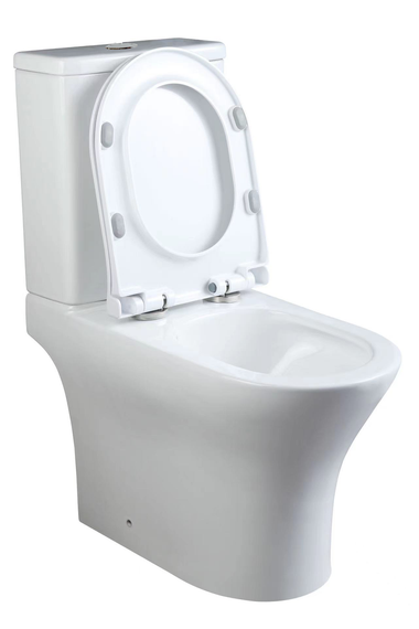 Унітаз-компакт Mixxus WAVE-0402-T3 650x350x830mm система змиву TORNADO 3.0 (MI7037) | Зображення 4