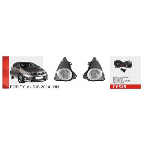 Фари дод. модель Toyota Auris 2013-15/TY638A/H11-12V55W/eл.проводка | Зображення 1