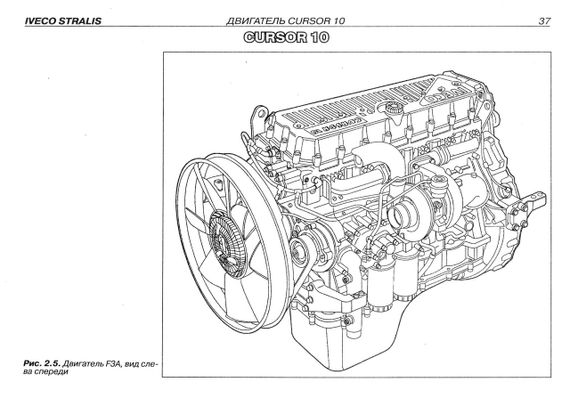 Iveco Stralis Cursor. Руководство по ремонту. Книга | Зображення 1