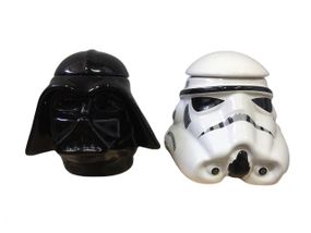 Подарочный Набор Кружка 3D Крышкой Star Wars Дарт Вейдер и Штурмовик 3D