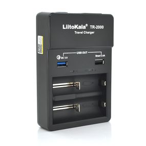 ЗУ универсальное Liitokala Lii TR-2000 + USB1-QC 3.0, USB2-5V 2.4A