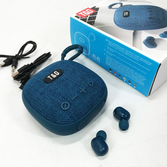 Портативная колонка с поддержкой bluetooth TG813, Безпроводная bluetooth колонка акамуляторна VH-10 | Зображення 9