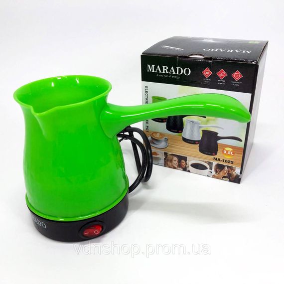 Турка для приготування кави Marado MA-1625, Електротурка 0.5л, Електронна турка 500 мл QN-45 | Зображення 4
