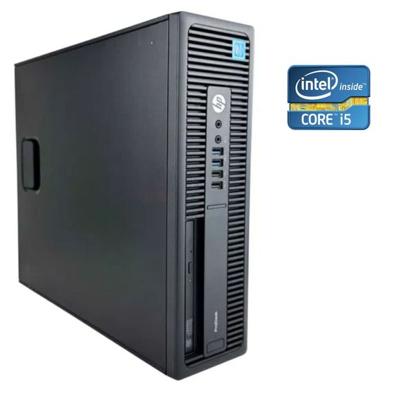 ПК HP ProDesk 600 G2 SFF / Intel Core i5-6500 (4 ядра по 3.2 -3.6 GHz) / 8 GB DDR4 / 500 GB HDD / Intel HD Graphics 530 / DVD-RW б/в