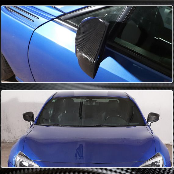 Накладки на Зеркала (Карбон) для Subaru BRZ 2012-2021 гг | Зображення 3