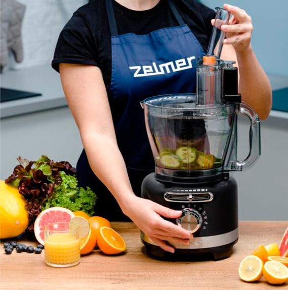 Кухонний комбайн Zelmer ZFP9000B 2000 Вт чорний | Зображення 4